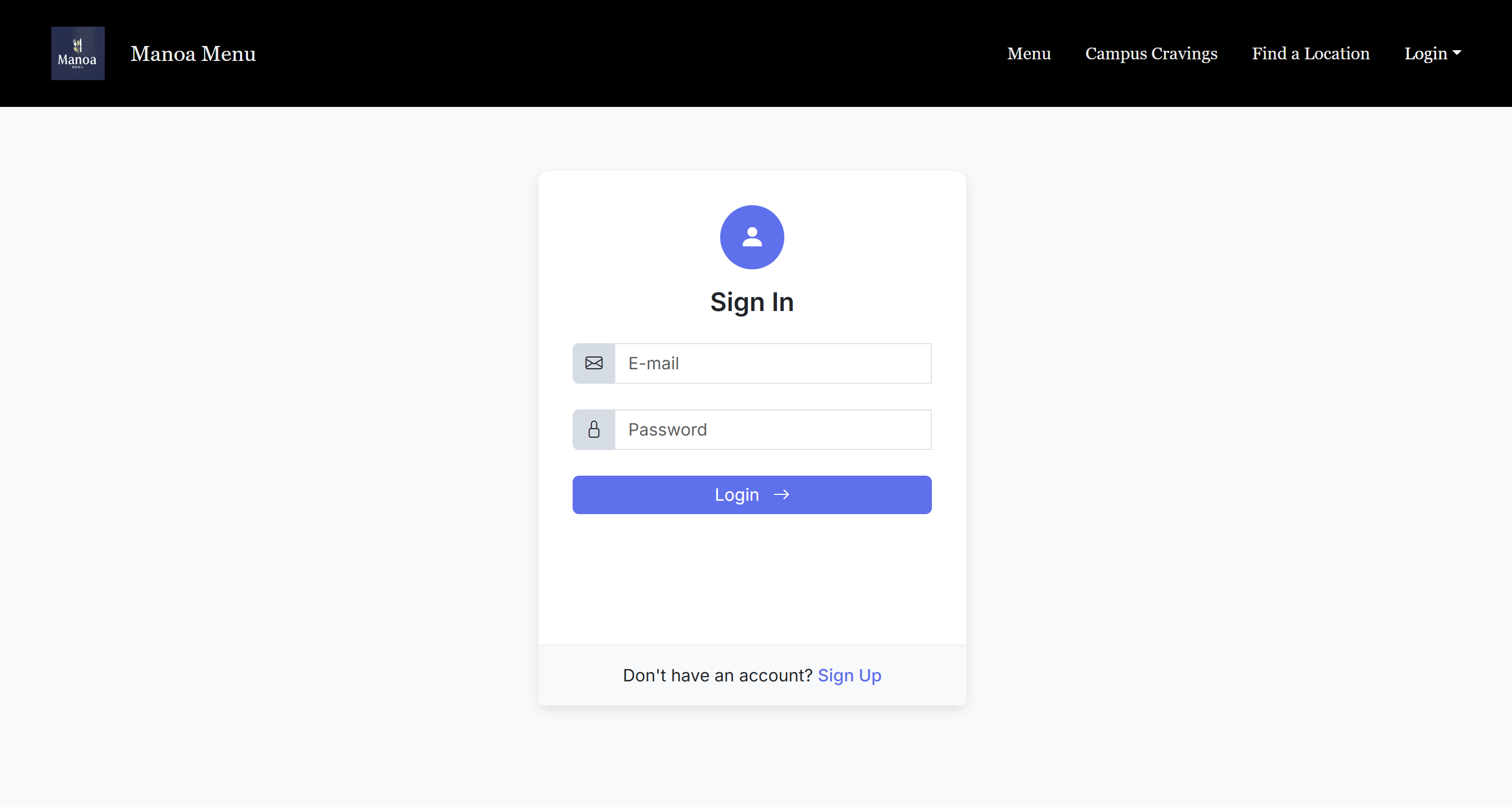 Sign-in Page